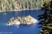 Island in Emerald Bay